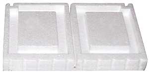 Gibraltar Industries DVBP Vent Block Plug, 6-1/2 in W x 7-3/4 in H Dimensons, Foam