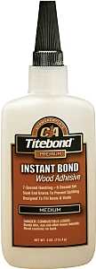 Titebond 6212 Glue, Clear, 4 oz, Bottle