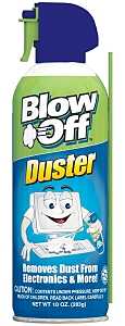 Max-Pro 152-112-226 Air Duster, 10 oz Can, Gas, Slight Ether