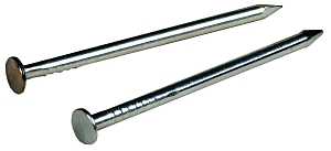 Hillman 122563 Wire Nail, 1 in L, Steel, Galvanized, Flat Head, Smooth Shank, 1.75 oz