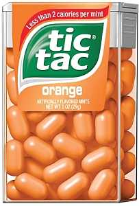 Tic Tac TTBIGO12 Fresh Mint, Orange Flavor, 1 oz