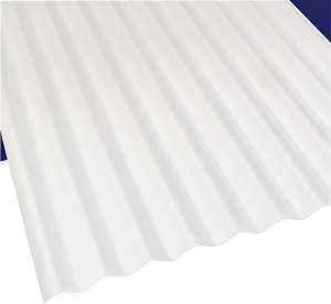 Sun N Rain 103692 Corrugated Roofing Panel, 8 ft L, 26 in W, PVC, White