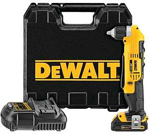 DEWALT DCD740C1 Drill/Driver Kit, Battery Included, 20 V, 3/8 in Chuck, Keyless, Ratcheting Chuck