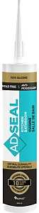 Adfast 4802 304ML Silicone Sealant, White, 304 mL, Cartridge