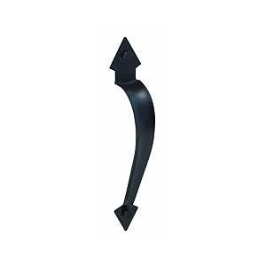 National Hardware V3 Series N100-057 Ornamental Pull, Steel, Black, 1-Piece