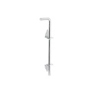 National Hardware V836 Series N152-058 Cane Bolt, 1/2 in Bolt Head, Steel, Zinc