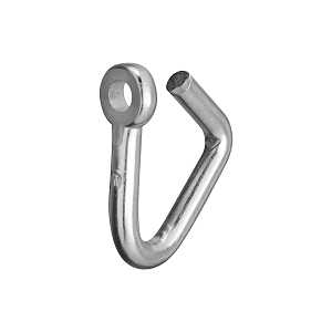 National Hardware 3153BC Series N240-341 Cold Shut, 1/4 in Trade, 1250 lb Working Load, Steel, Zinc