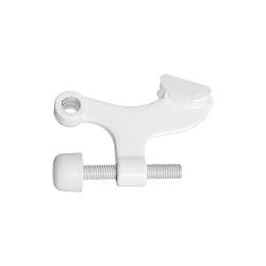 National Hardware N279-711 Hinge Pin Door Stop, White, Die-Cast Zinc