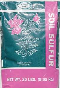 Arizona's Best AZB40003 Sulphur Soil Amendment, Solid, Greenish Tan, 20 lb Bag