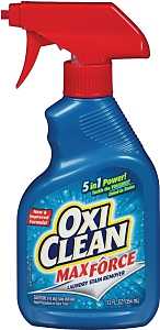 Oxiclean Max Force 51244 Stain Remover, 12 oz Bottle, Liquid, Opaque White