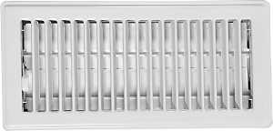 Imperial RG0179 Standard Floor Register, 11-3/4 in W Duct Opening, 2 in H Duct Opening, 3-1/2 in L, 13-1/4 in W, Steel