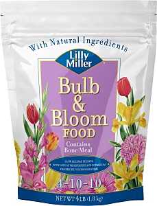 Lilly Miller 100099089 Bulb and Bloom Food, 4 lb, Bag, Solid