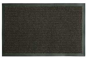 Sports Licensing Solutions 32977 Floor Mat, 48 in L, 36 in W, Vinyl Surface, Brown
