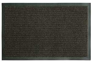 Sports Licensing Solutions 27391 Rib Mat, 36 in L, 21 in W, Polypropylene Surface, Brown