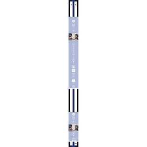 GE Industrial Solutions 37168 LED Bulb, Linear, 1800 Lumens, 15 W, T8 Lamp, G13 Lamp Base, Frosted, White