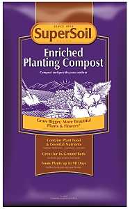 SuperSoil 75452490 Enriched Planting Compost, Solid, 2 cu-ft, Bag