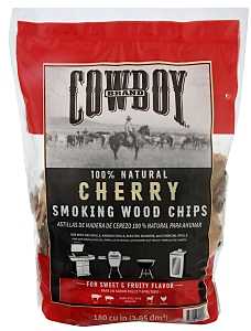 Cowboy 51412T Series Smoking Chip, Cherry, 12 in L, Wood, 180 cu-in