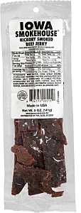 Iowa Smokehouse IS-5JH Beef Jerky, Hickory Smoked, 5 oz