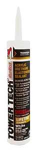 Tower Sealants Tower Tech2 TS-00215 Acrylic Urethane Sealant, White, 7 to 14 days Curing, 10.1 fl-oz Cartridge