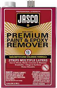 Jasco GJPR500 Paint and Epoxy Remover, Liquid, Aromatic, Opaque, 1 gal