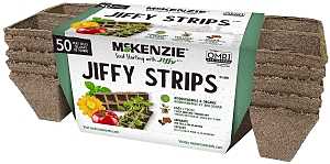 Mckenzie 142534 Biodegradable Greenhouse Kit, 11 in L Tray, 4-1/2 in W Tray, 50-Cell