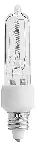 Feit Electric BPQ150/CL/MC Halogen Bulb, 150 W, E11 Lamp Base, T4 Lamp, 2200 Lumens, 3000 K Color Temp