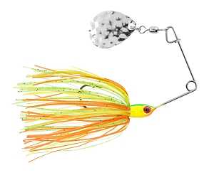 blaze BLSP18-3 Fishing Lure, Classic Mini Spinnerbait, Silicone, Firetiger Lure