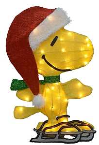 Productworks LLC 46356 LED Skating Woodstock Yard Art, 2D, 24 in