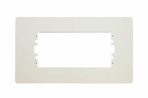 TPI 4300PW Wallplate Adapter, White