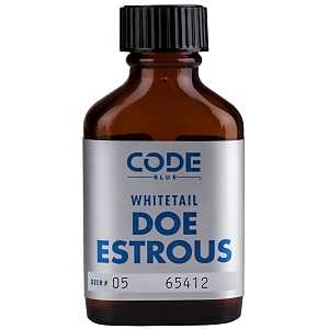 Code Blue OA1001 Whitetail Doe Estrous, 1 oz, Bottle