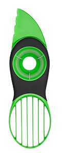 Good Grips 1252180 Avocado Slicer, Plastic Blade, Green, Dishwasher Safe