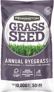 Pennington 100082644 Grass Seed, 50 lb Bag
