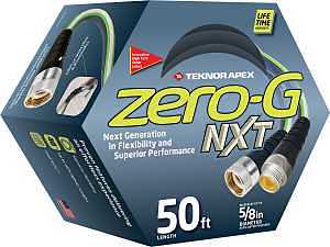 Apex Synergy 5001-50 Heavy-Duty Garden Hose, 50 ft L, Vinyl, Gray