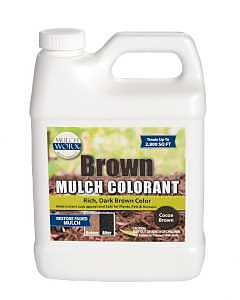 Sanco 60010 Mulch Worx, Liquid, Brown, 1 qt Bottle