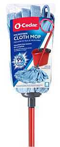 O-Cedar 133582 Mop, Microfiber Mop Head, Carbon Steel Handle
