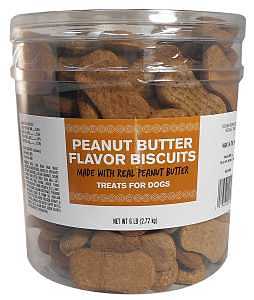Pet Life 02916 Dog Biscuit, Peanut Butter Flavor, 6 lb