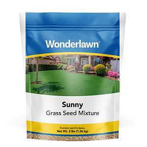 Wonderlawn 12155 Mixed Grass Seed, 3 lb