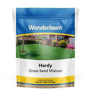 Wonderlawn 25825 Grass Seed, 3 lb Bag