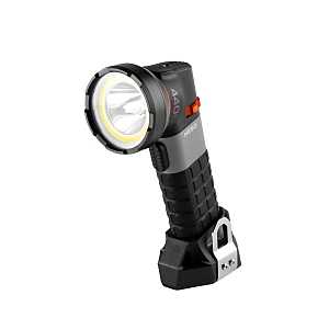 Nebo Luxtreme Series NEB-SPT-1004 Spotlight with Integrated COB, LED Lamp, 500 Lumens, Aluminum/Rubber Fixture