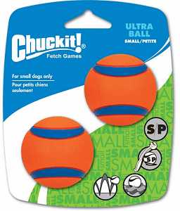 Chuckit! 17020 Dog Toy, Ball, S, Rubber, 2 in Dia
