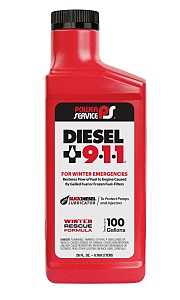 Power Service 8026-12 Diesel 911 Fuel Additive, 26 oz