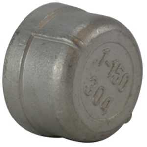 Midland Industries 62475BAG Pipe Cap, 1 in, Stainless Steel, 300 psi Pressure
