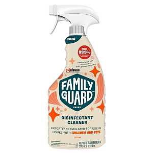 FamilyGuard 860 Disinfectant Cleaner, 32 oz Non-Aerosol Trigger Spray, Citrus