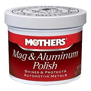 Mothers 5100 Mag and Aluminum Polish, 5 oz, Solid, Pine