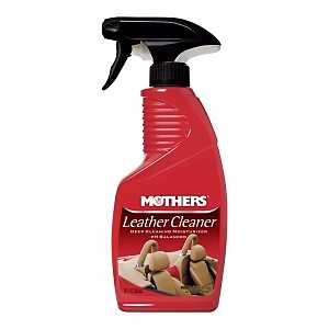 Mothers 06412 Series Leather Cleaner, 12 oz, Liquid, Off-White, Citrus, 600 to 900 cPs Viscosity