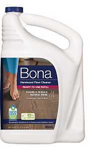 Bona WM700018159 Floor Cleaner, 128 fl-oz Bottle, Liquid, Unscented, Clear