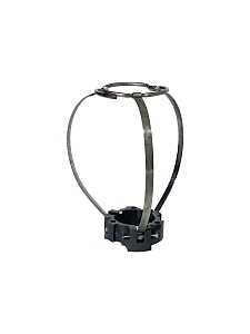 GopherHawk GH-RPL Replacement Strap, Black/Silver