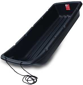 Paricon #960 Large Utility Sled, Plastic, Black