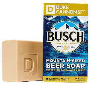 Duke Cannon 01BUSCH1 Bar Soap, Sandalwood, 10 oz