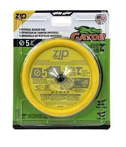 Gator 3057 Backer Pad, 5 in Dia, Foam